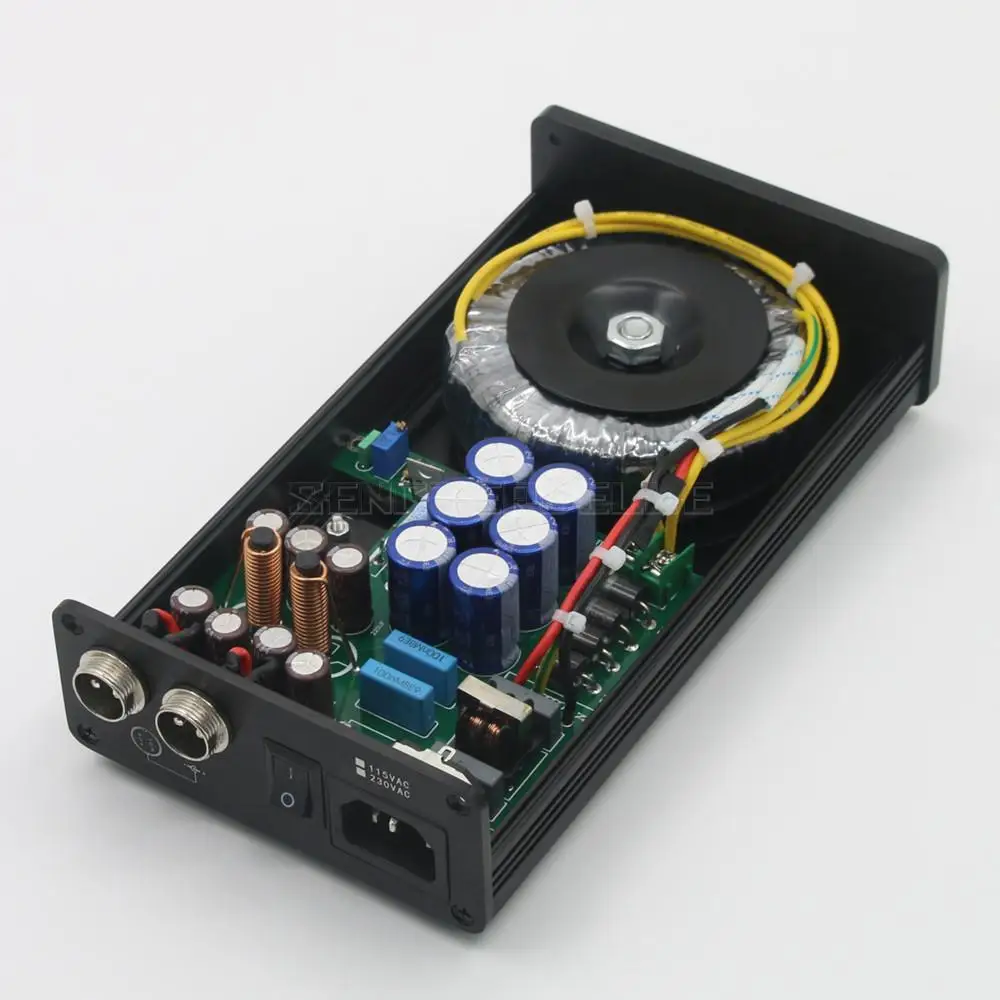 New 50W DC Linear Power Supply DC12V+DC12V LPS For HiFi Audio Hard Disk Box NAS Router PCHiFi