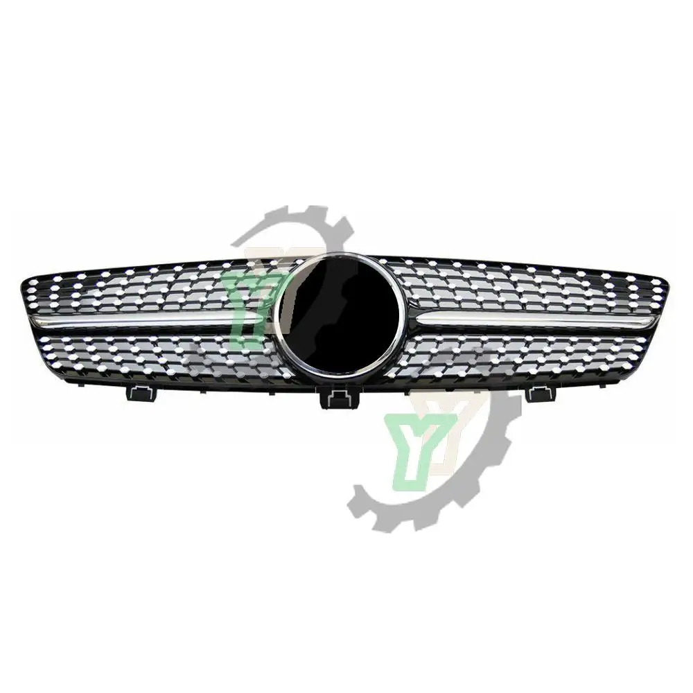 High-quality Car Front Grille Grill Upper Bumper Hood Mesh For Mercedes-Benz W219 CLS class CLS350 CLS500 SLS600 2008 2009 2010