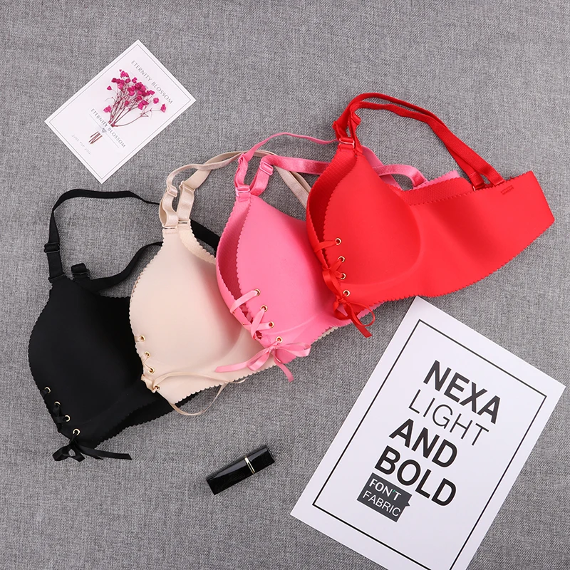 Áo Ngực Đúc Sexy Áo Lót Ngực Cho Nữ Thời Trang Đẩy Lên Quần Lót Không Dây Bralette Cotton Áo Quần Lót Nữ Dùng Thân Thiết