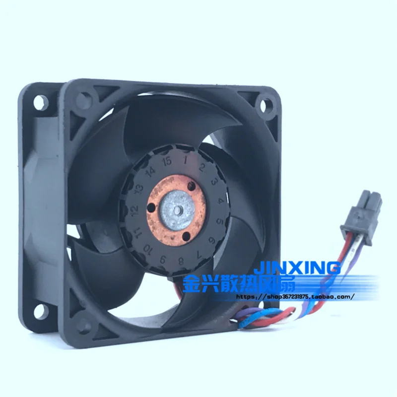 Original 622/2HHP 6025 6cm 12V 4.2W four-wire temperature control high-end equipment cooling fan