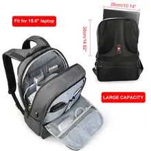 Anti Theft USB Laptop Backpack #3
