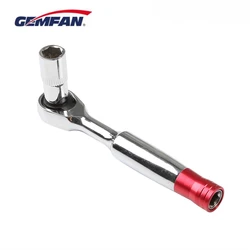 GEMFAN WL-06 1/4 8MM Ratchet Screwdriver Socket Wrench Motor Tool for FPV Brushless Motor Propeller FPV Racing Drone Parts