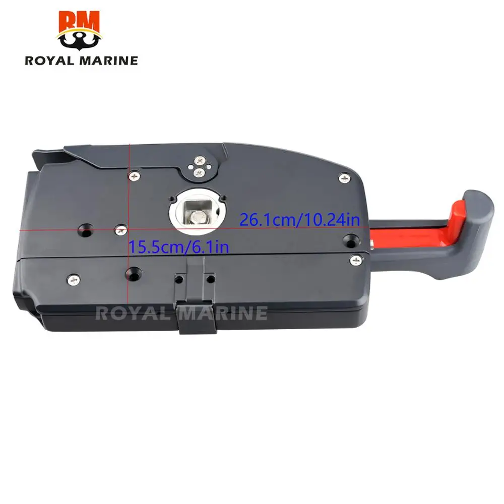 703-48205-B1 محرك خارجي صندوق التحكم عن بعد Assy (بسيط) لياماها YMH قارب المحرك 703-48205 طريقة مفتوحة: دفع فتح فوروار #3