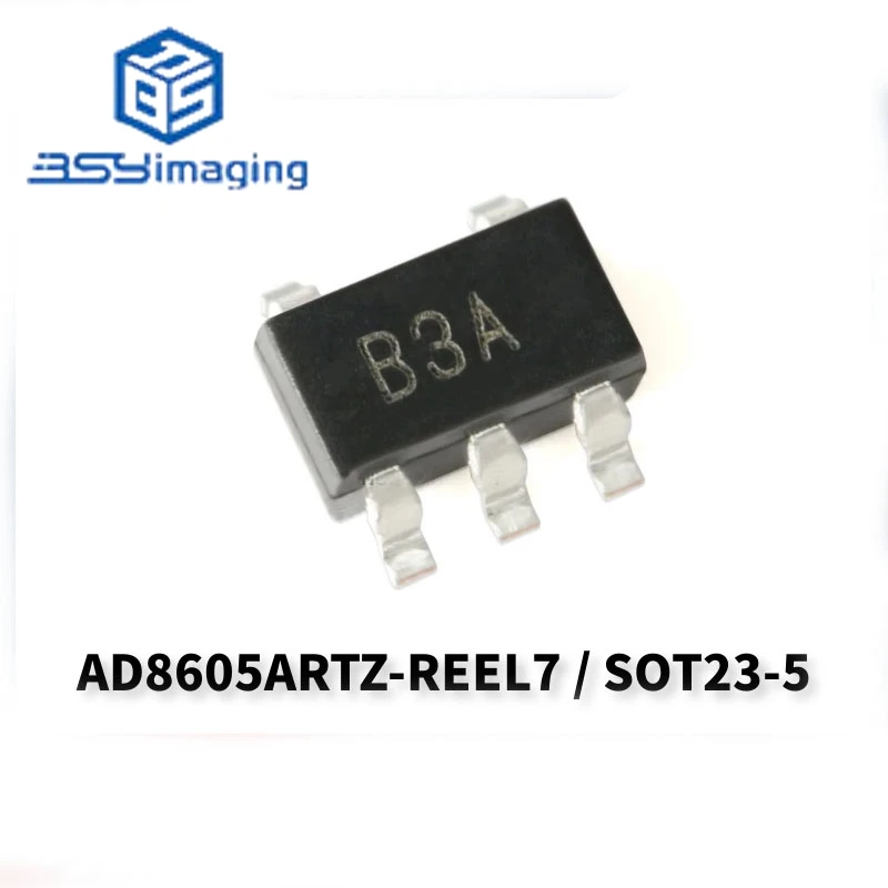 10PCS/LOT AD8605ARTZ-REEL7 Silk Screen B3A SOT-23-5 Operational Amplifier Chip 100% Brand New Original