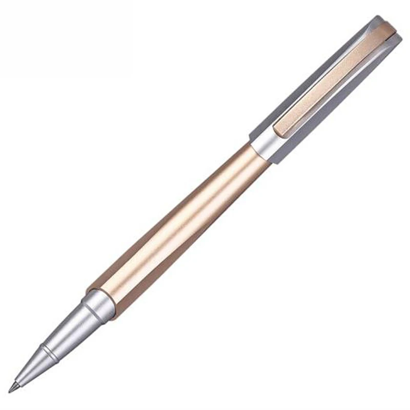 

Picasso 960 Golden Beauty Of Riemann Cutting Process Aluminum Roller Ball Pen Writing Gift Pens For Men / Women Stationery