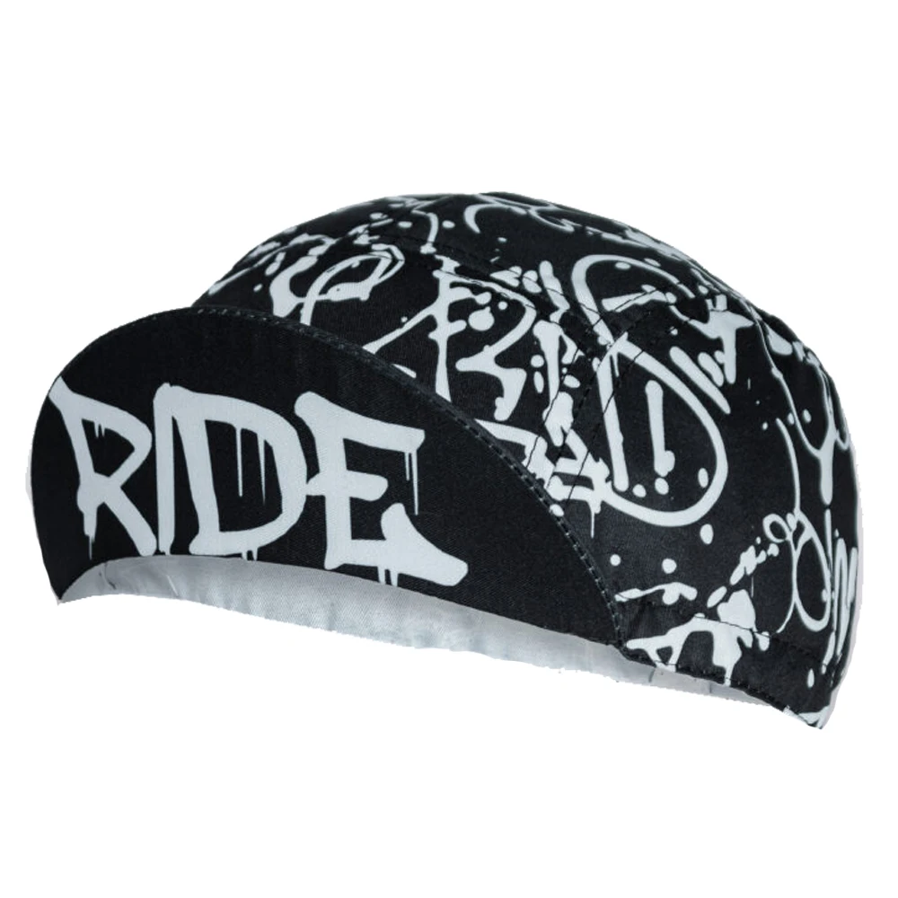 New BLACK Cycling Caps FixedBroz Bike Hat One Size Fits Most