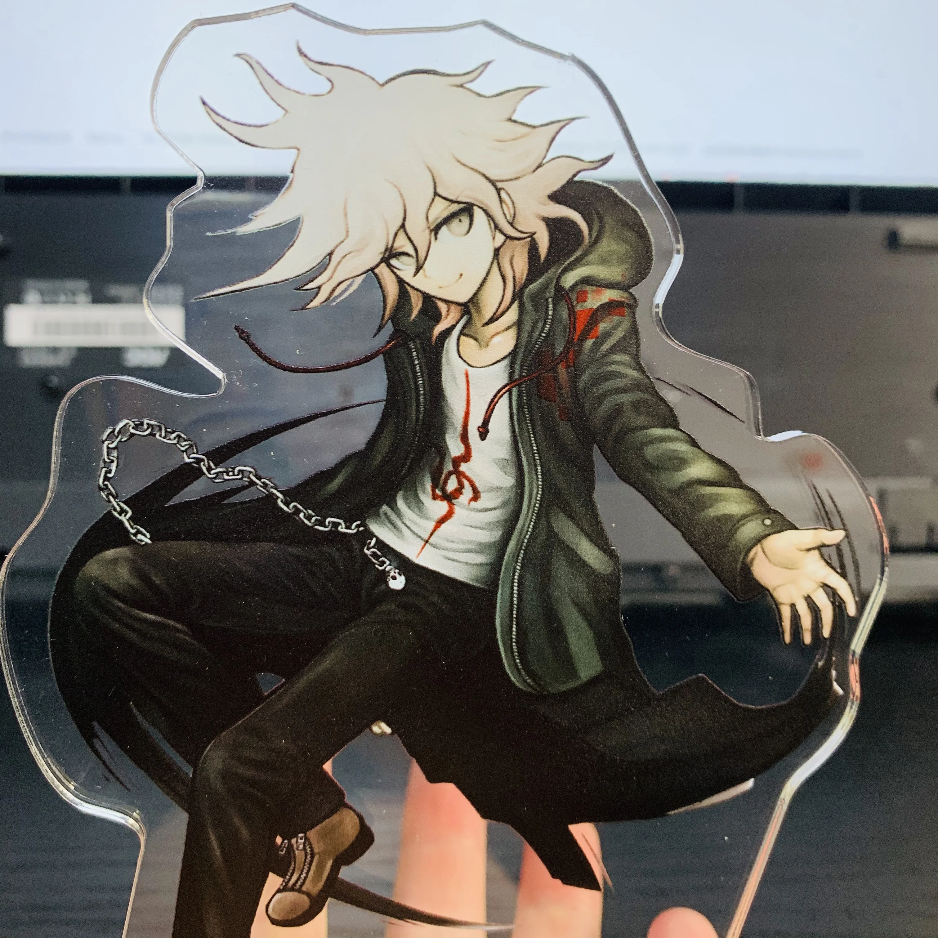 Game Danganronpa Figure Nagito Komaeda Kirigiri Kyouko Togami Byakuya Cosplay Acrylic Stand Model Prop Fans Christmas Gifts