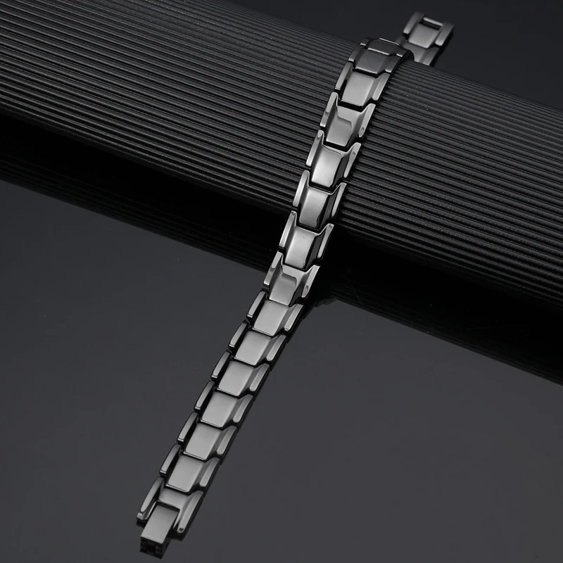 Pure Copper Magnetic Bracelet for Women Health Energy Metal Copper Magnetic Bracelet Arthritis Black Plating Hand Chain Bracelet