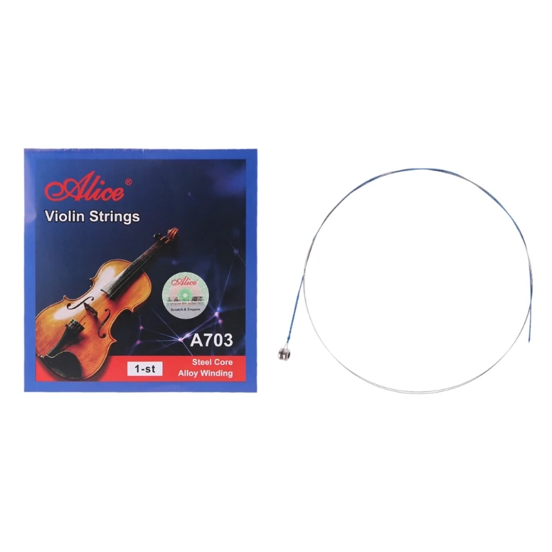 Alice A703-1 E Violin String for size 1/8 1/4 1/2 3/4 4/4