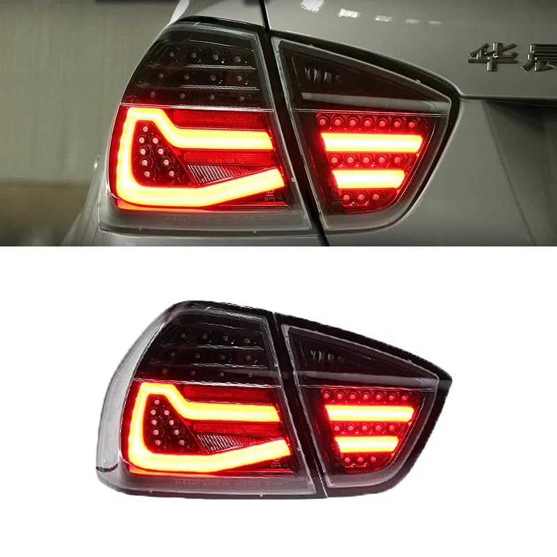 Car Styling Taillights for BMW E90  320i  325 2005 2006 2007 2008 LED Tail Light DRL Tail Lamp Turn Signal Rear Reverse Brake