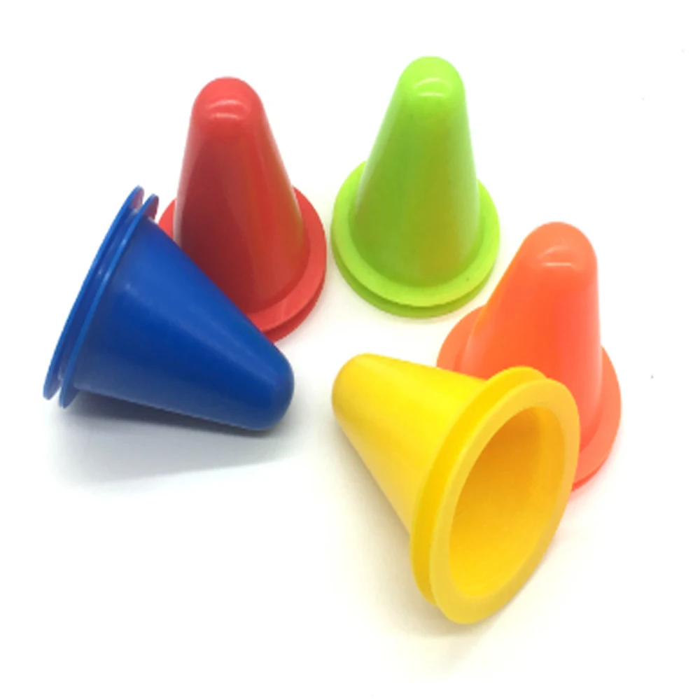 10pcs/set Roller skating cone hot sell high quality removable soccer football training marker cones Round head roller block