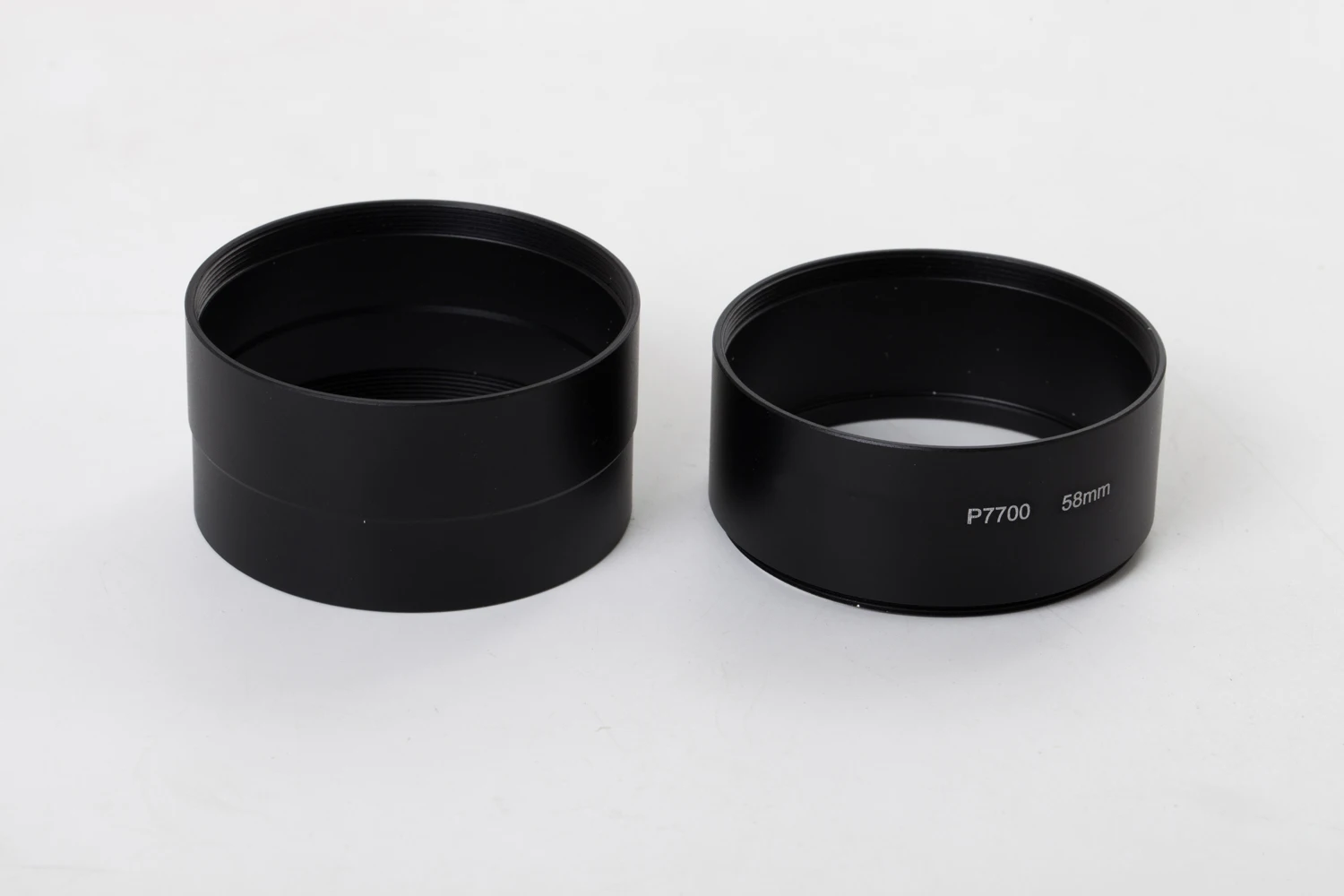 For Nikon p7700 camera 58mm thread Lens Filter Adapter Tube Ring Aluminum Alloy