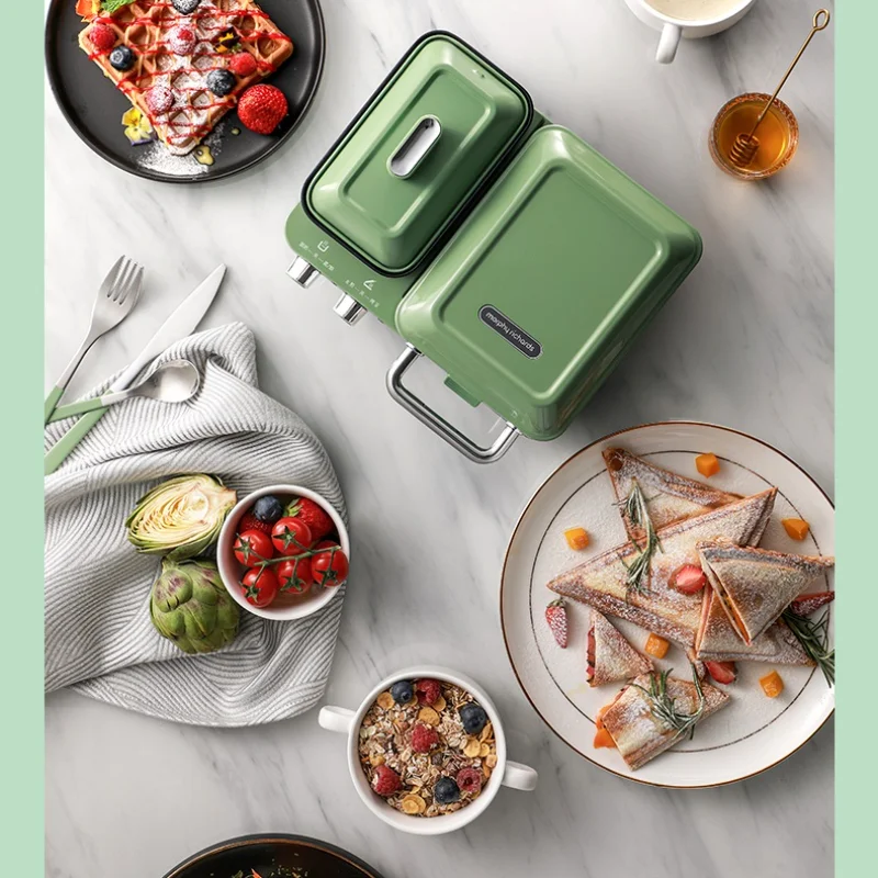 Multi-Function Breakfast Machine Sandwich Light Food Machine Small Household Waffle Maker Toast  Baking Machine Sandwich Maker
