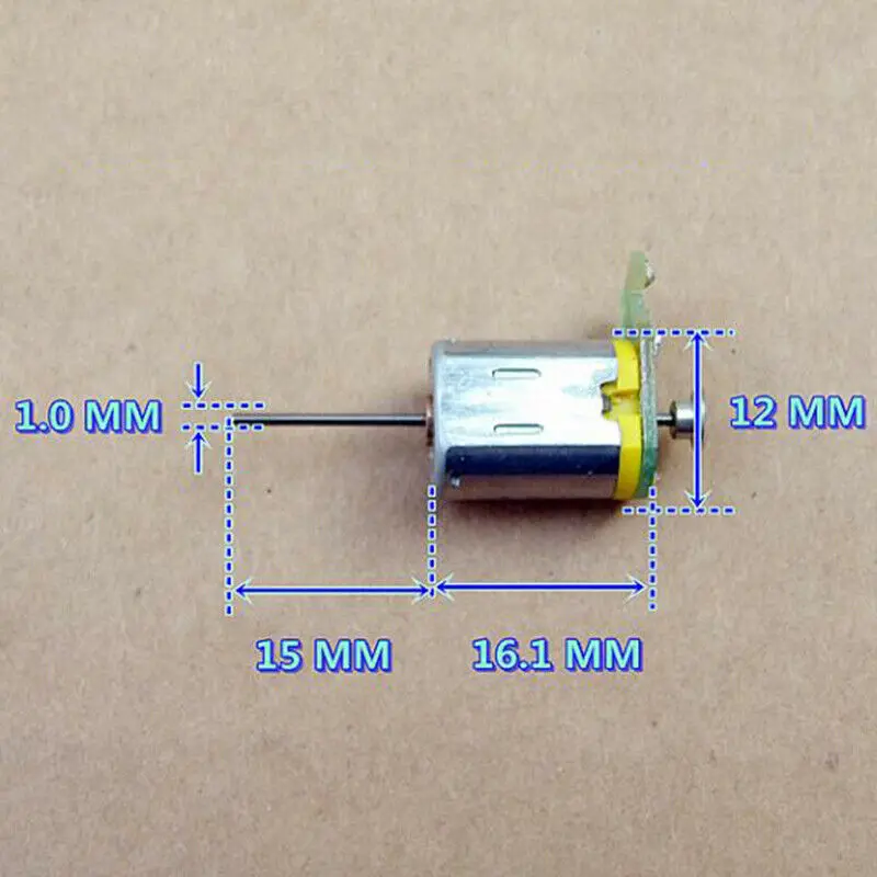 SMC Mini Micro12mm*10mm N20 Motor DC 5V-24V 12V High Speed 15mm Long 1mm Shaft Worm Gear DIY Speed encoder