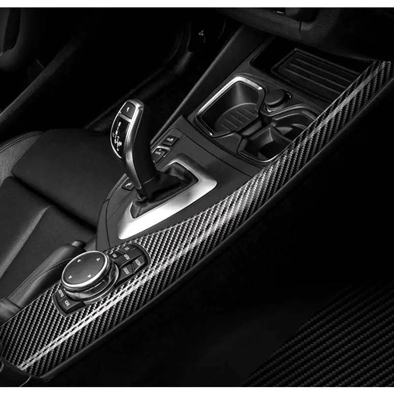 

Carbon Fiber Gear Shift Center Console Panel Trim Fit For BMW 1 2 Series 118i 125i