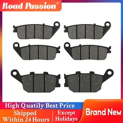 Road Passion Motorcycle Front and Rear Brake Pads For KAWASAKI Z750 Z 750 Z650 Z 650 EER 650 KLE650 KLE 650 Versys / Versys LT