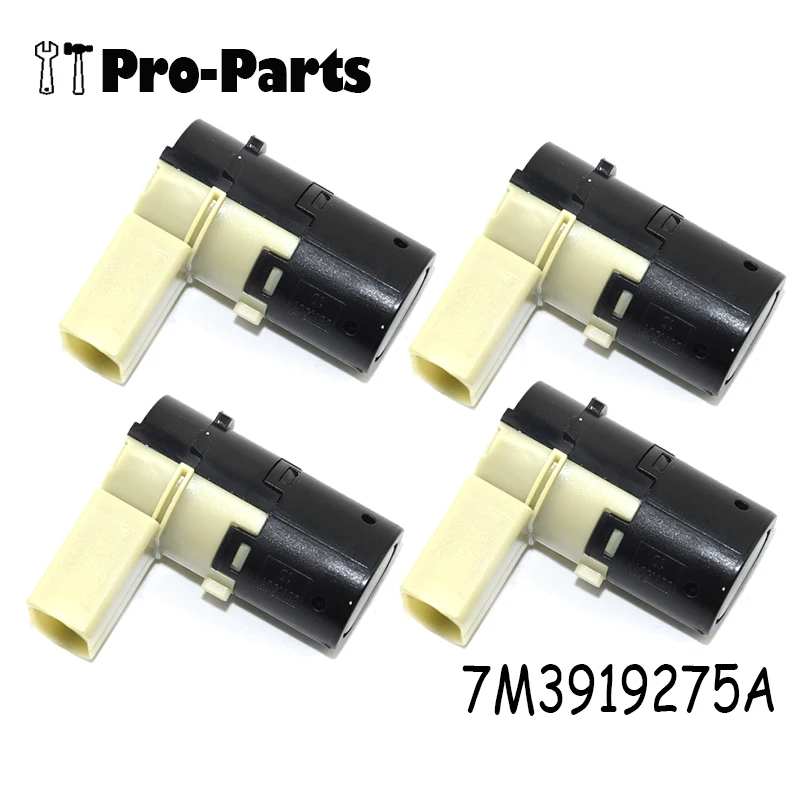 4PCS 7M3919275A PDC Parking Sensor For Audi VW Seat Skoda Ford Galaxy Sharan A2 A3 A4 A6 Radar Sensor