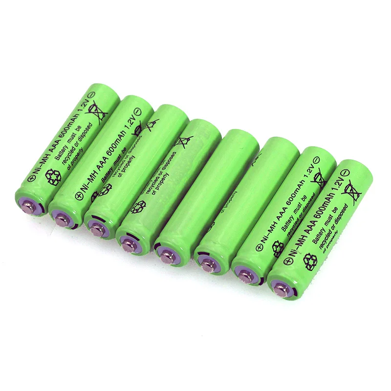 3 sztuk 1.2v NI-MH AAA baterie 600mAh akumulator nimh 1.2V Ni-Mh aaa do elektrycznego zdalnie sterowanym samochodowym zabawka RC ues