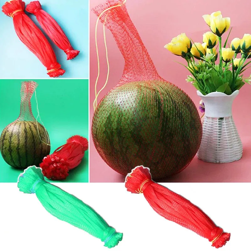 Multi-size Plastic Nylon Mesh Net Bags For Vegetable Fruit Egg Toys Food Storage Packaging Organizer Gardening Growth Mesh Bags