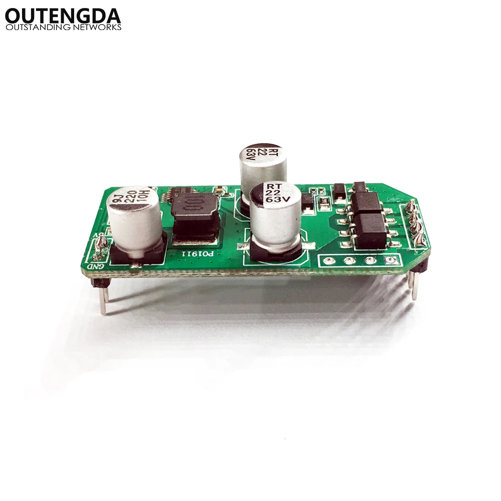 POE Splitter IEEE802.3af 48V input 5V poe adapter cable PCBA Module for Wireless Router/IP Camera/WiFi AP Injector Output 5VDC