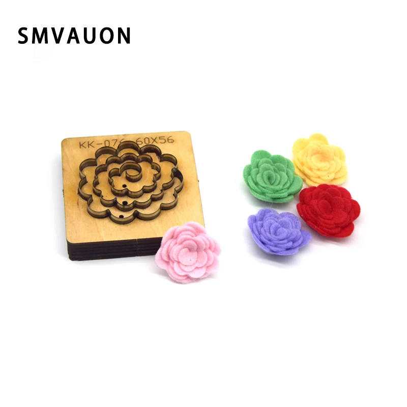 Leather Die Cutting Tool for DIY, Handmade Flower, Wooden Die Cutter