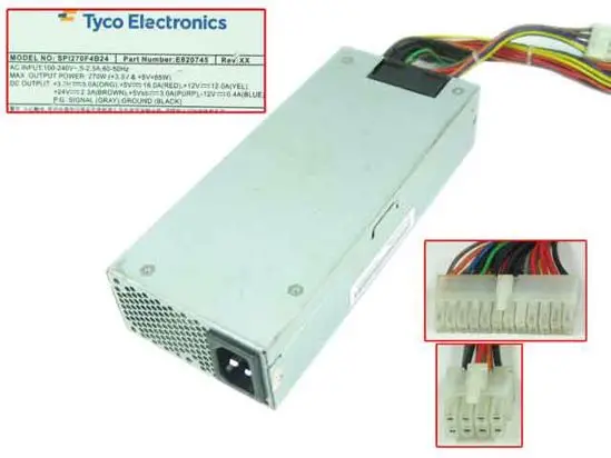 SPI270F4B24 Máy Chủ Công Suất 270W PSU Máy Chủ Máy Tính 270W 100-240V 5-2.5A 60-50Hz