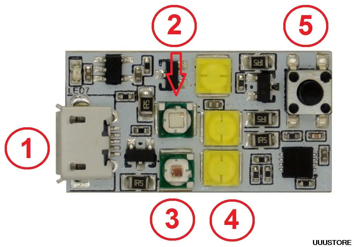 VIFLY luce stroboscopica anticollisione 5*3W LED ad alta intensità 3 + miglia visibilità per DJI Mavic RC aeroplano FPV LR4 LR5 LR7 droni