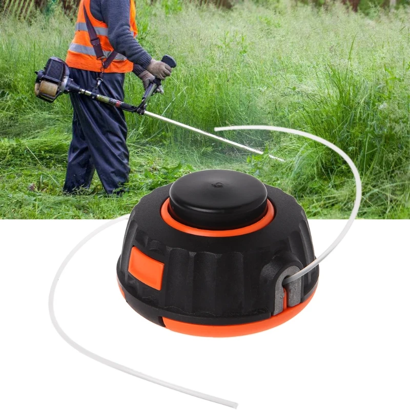 Cỏ Đầu Tông Đơ, Bàn Chải Cắt Đầu, Máy Cắt Cỏ Đầu, đa Năng Vườn Đầu Tông Đơ Cắt Dòng Bơm 2 Dòng Strimmer Bàn Chải Cắt Cỏ