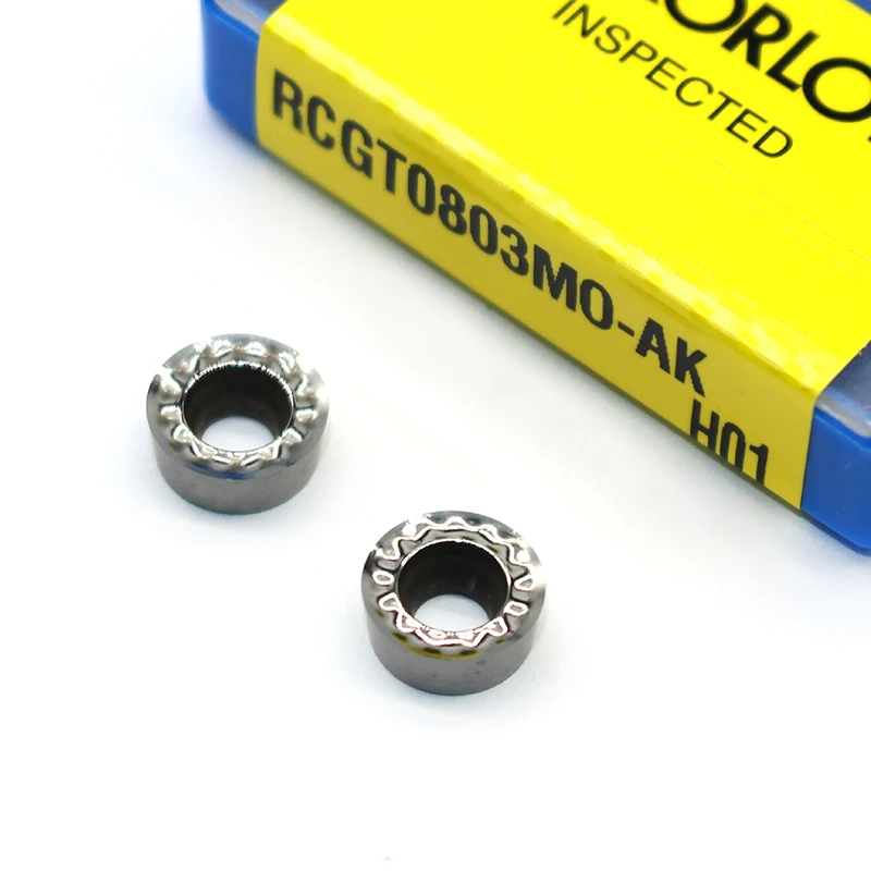 RCGT0803 RCGT10T3 RCGT1204 MO AK H01 Aluminum Cutter Blade High Quality Insert Internal Turning Tool RCGT CNC Tools