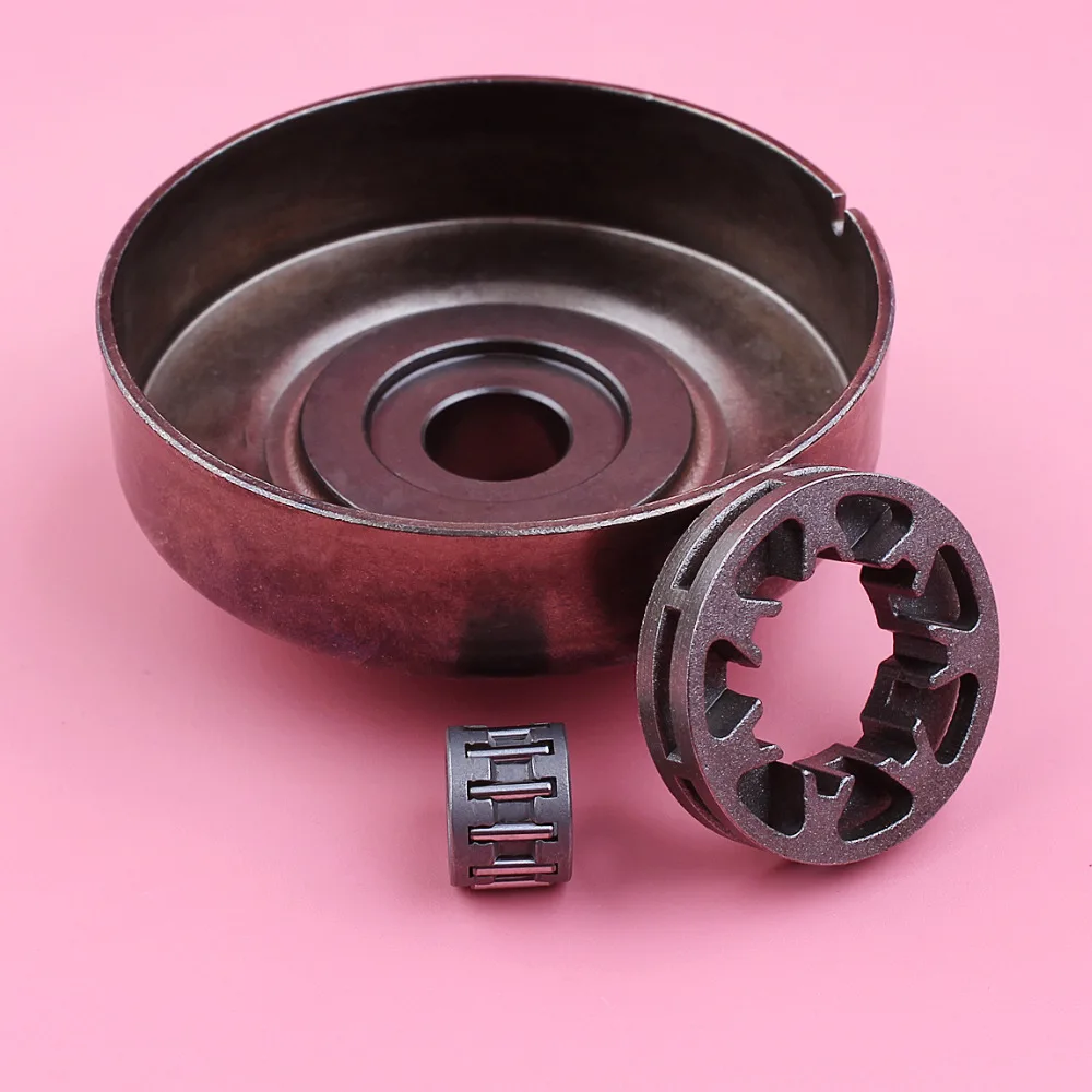 Clutch Drum .325 7T 17mm Sprocket Rim Needle Bearing Kit For Stihl MS180 MS170 018 017 MS210 MS230 MS250 021 023 025 Chainsaw