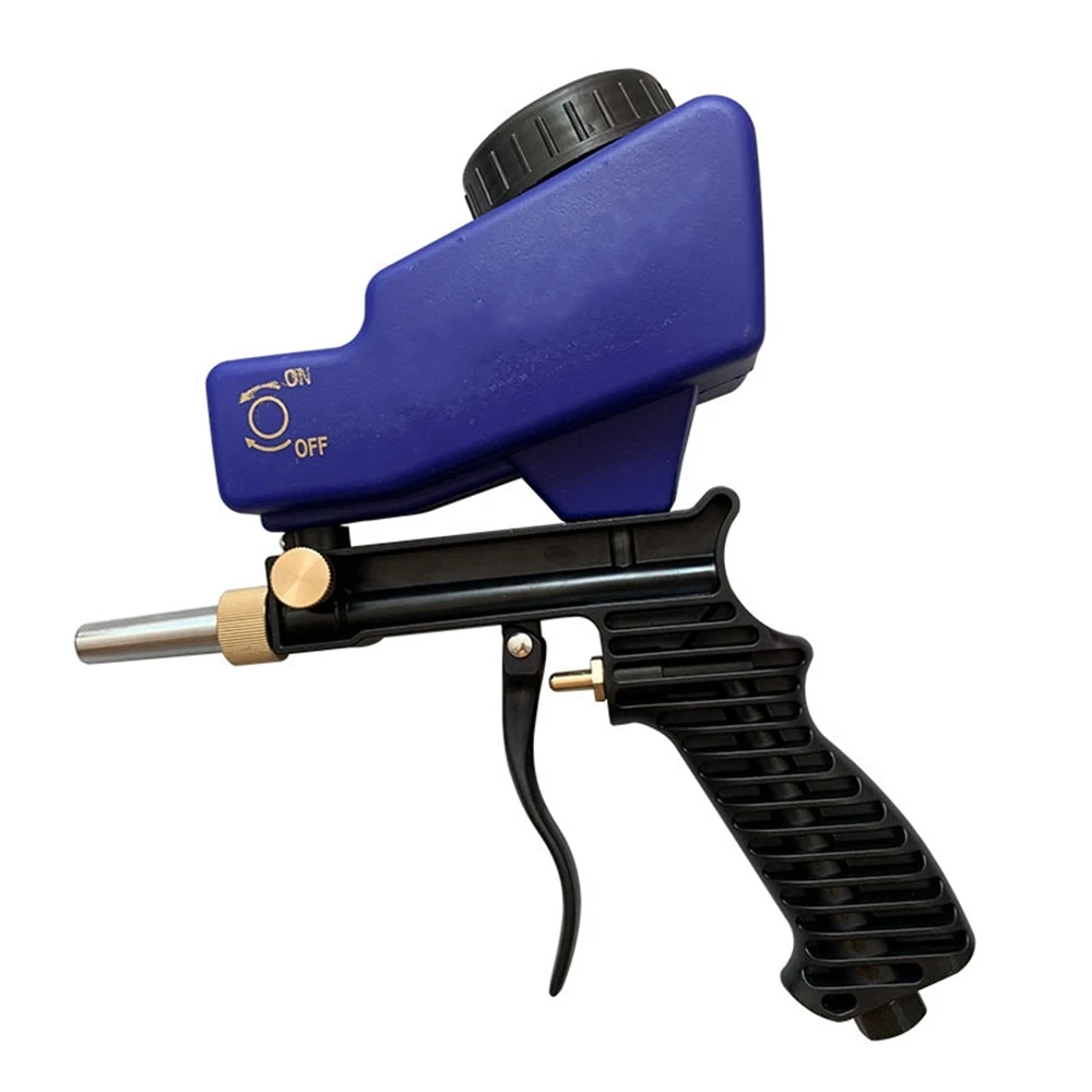 Portable Gravity Sandblasting Gun Pneumatic Sandblasting Rust Blasting Device