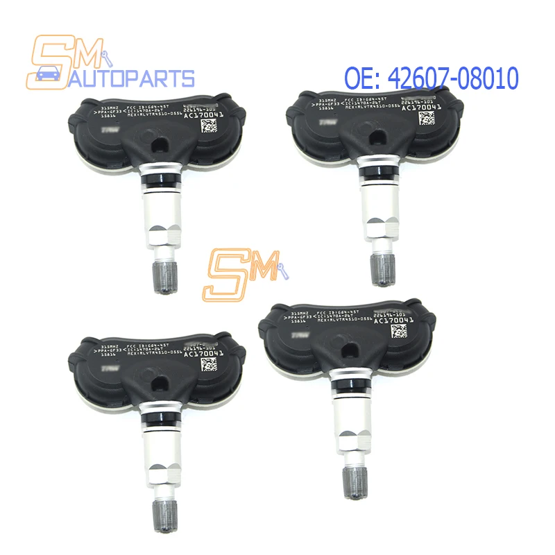 High Quality Tire Pressure Sensor TPMS 42607-08010 For Toyota Sequoia Tundra Sienna 426070C070 426070C050 426070C030 315MHz