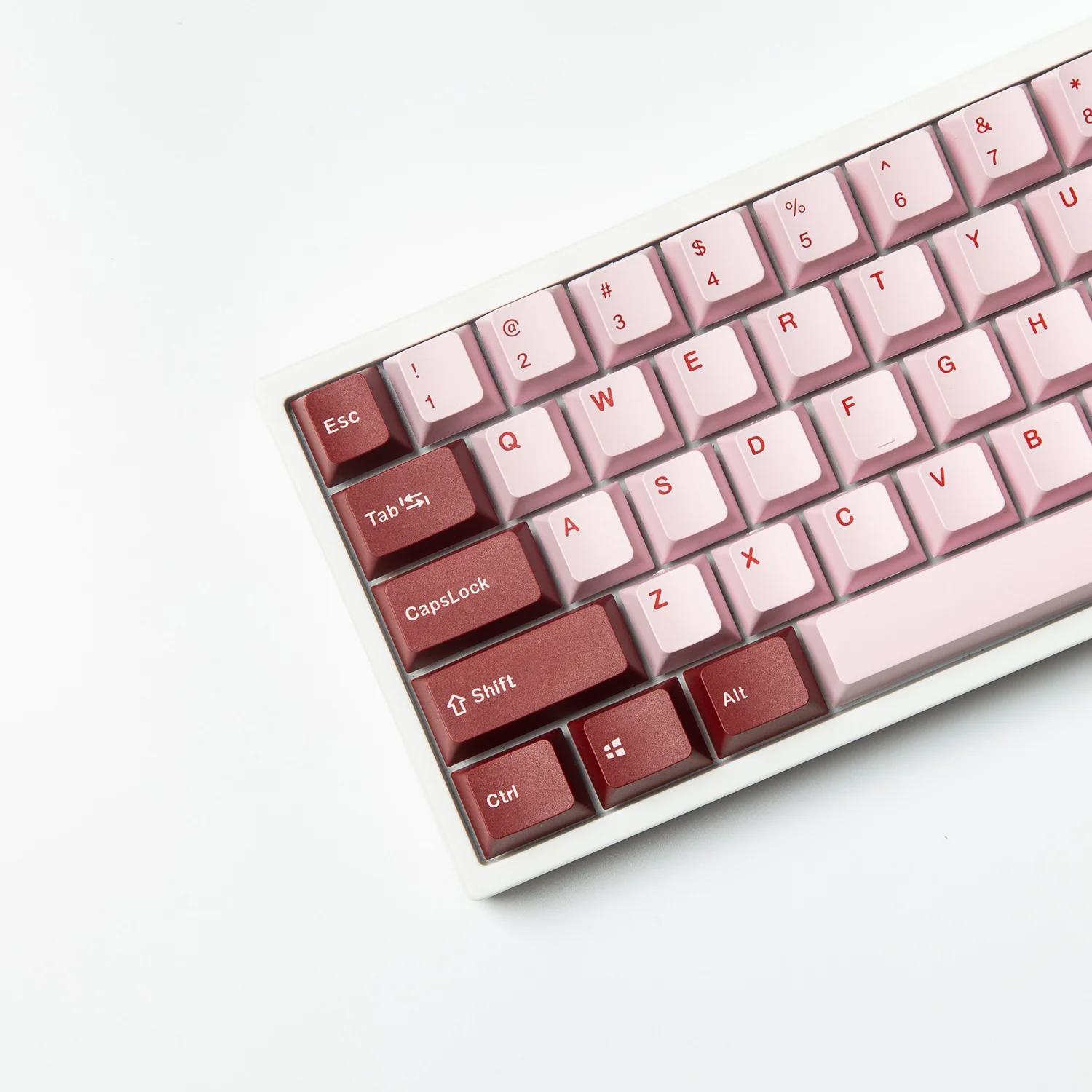 Kashcy Darling Double Shot Full Size OEM Profile Keycaps Set for Mechanical Keyboard US English layout