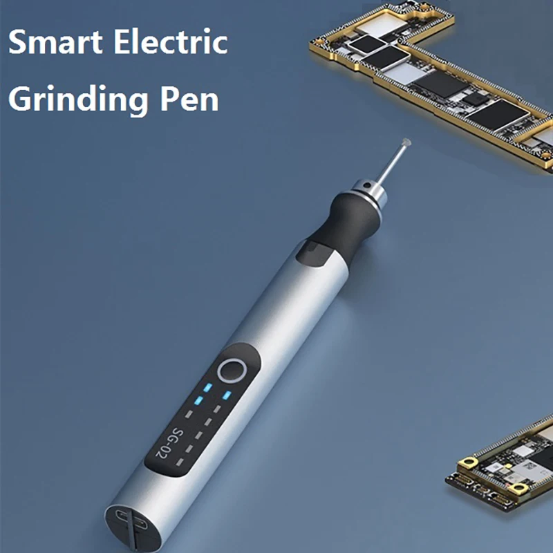 Intelligent Electric Grinding Pen Mini Handheld Grinder Engraving  Speed Pen Multifunctional Motherboard Polishing Artifact Tool