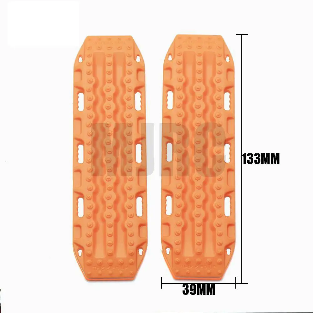 

2Pcs Anti-Skid Anti-Sand Self-Help Trap Rescue Board for 1/10 RC Crawler Car For TRX4 Defender Bronco RC4WD D90 Axial Scx10 9004