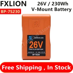 FXLION BP-7S230 26V V-Mount Battery  230Wh Camera Lithium Battery for Nanlite 720B Aputure 600X Pro 60 etc0d Pro