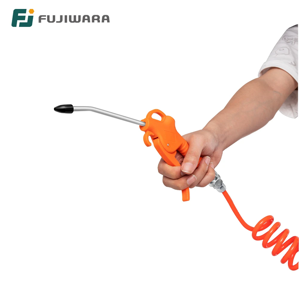 FUJIWARA Pneumatic Air Dust Blowing Gun 120-275mm Industrial High-pressure Remove Dirt/Metal Shavings/Wood chips