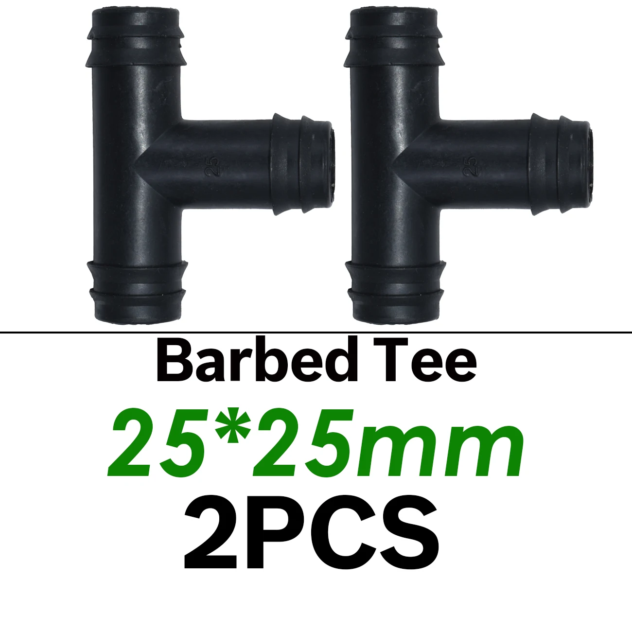 SPRYCLE 16 20 25mm Barbed Connector Fitting Hose Repair Garden Irrigation Tubing Tee Elbow Couplings End Plug Micro Drip Adapter