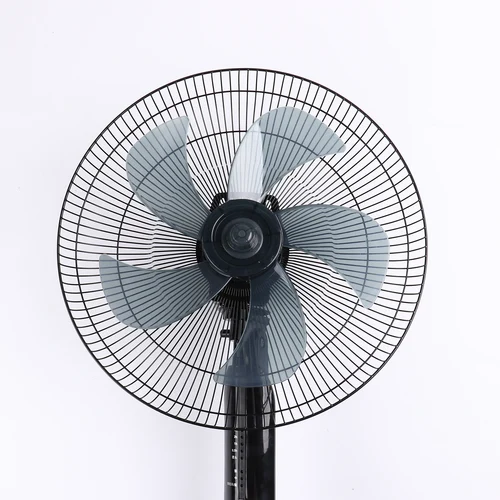 Imagen 2 del producto Hoja de ventilador silenciosa para el hogar, impulsor de plástico de 5 hojas con cubierta de tuerca, soporte General, accesorios de ventilación de mesa, 12/14 pulgadas