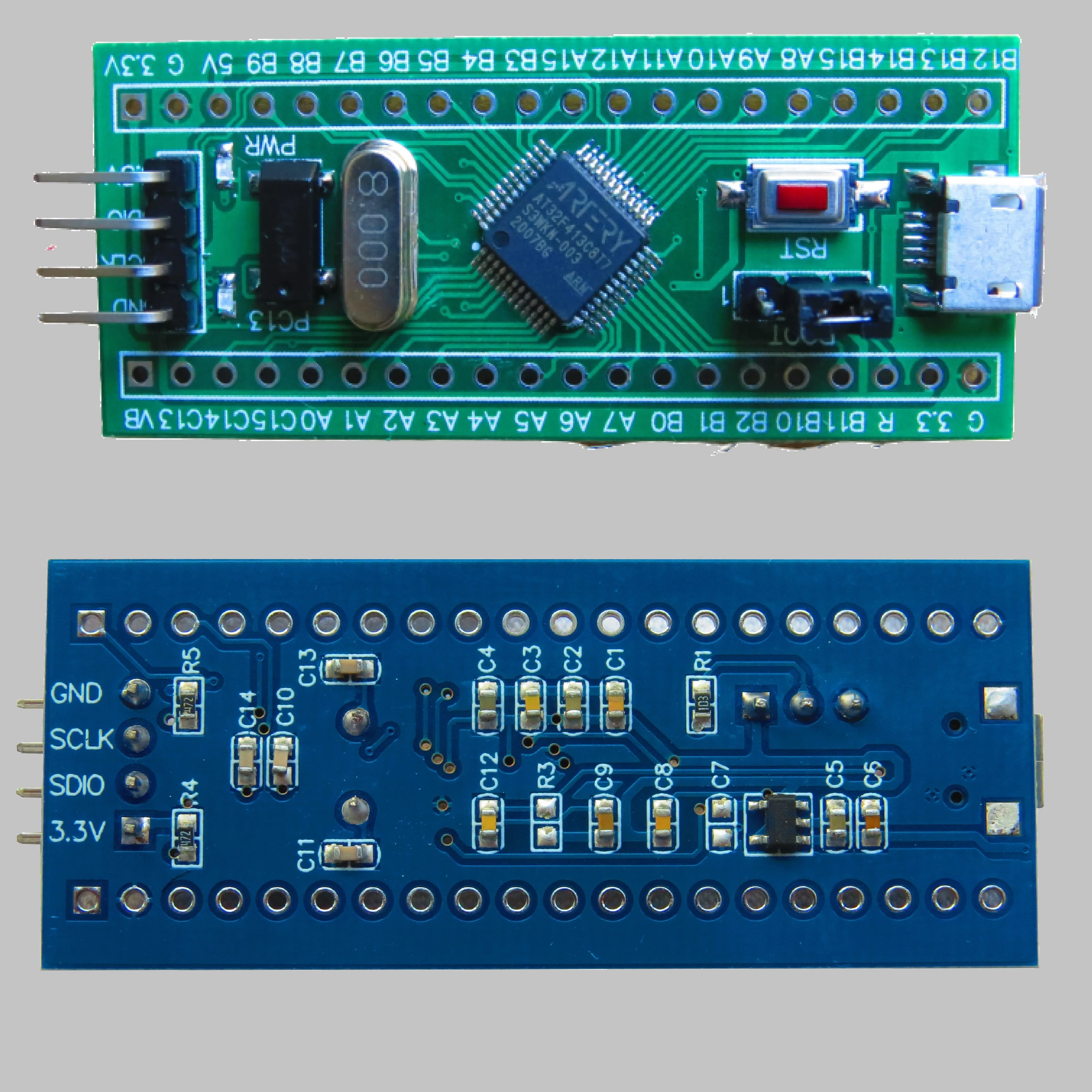 AT32F413CBT7 Core Board Replaces STM32 Yateli F103 Minimum System Cbt6 Development Board