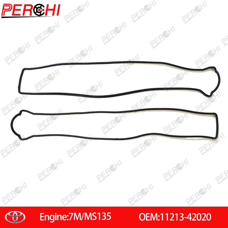 

Rocker Cover Gasket Set 2PC L R for Toyota Superman (Sapura) Coupe (MA70) 1986/01-1993/05 7M/MS135 7M-GTE 7M-GE 11213-42020