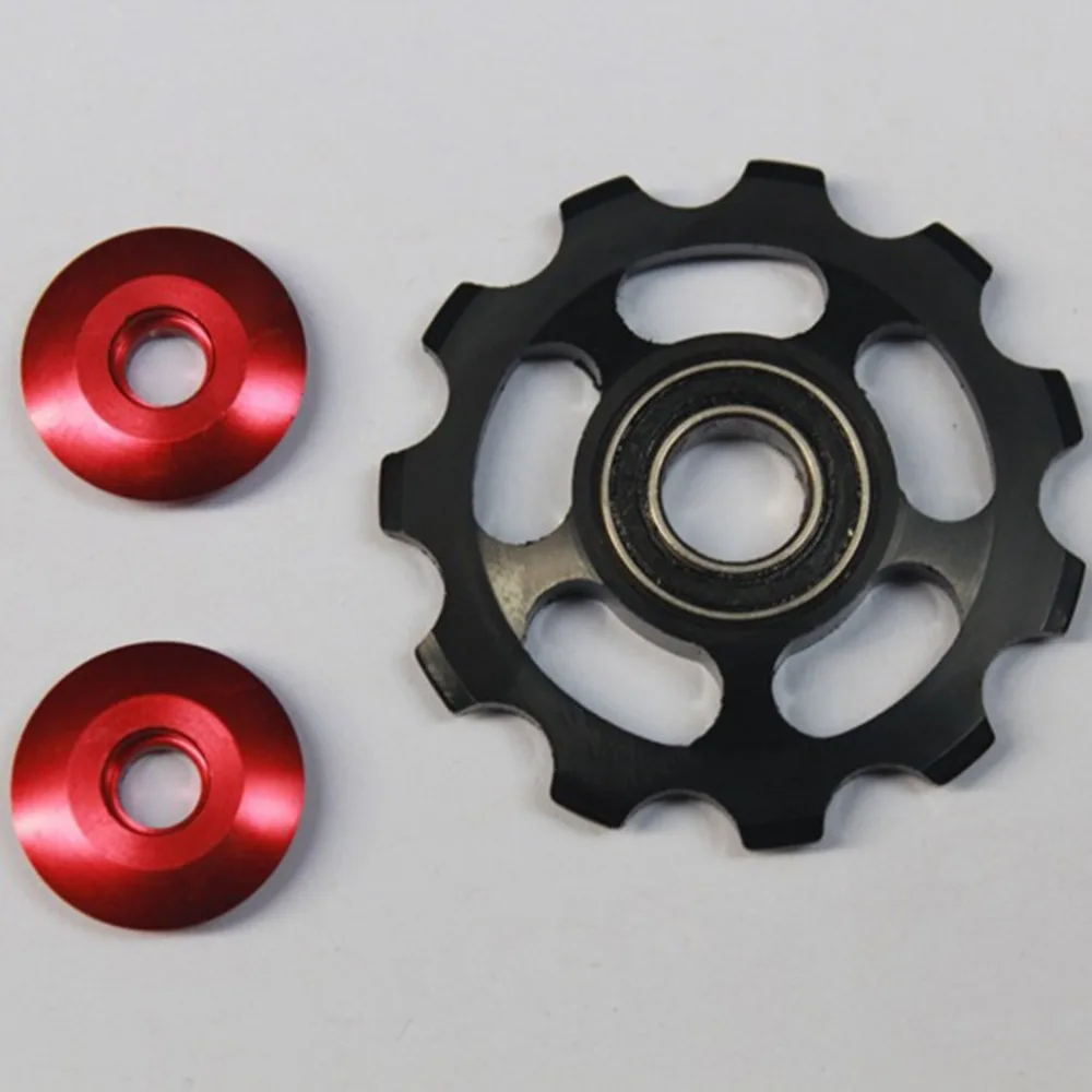 11 T อลูมิเนียมอัลลอยจักรยาน MTB ด้านหลัง Derailleur Pulley Jockey จักรยานท่องเที่ยว Roller Tensioner ส่วนจักรยานอุปกรณ์เสริม