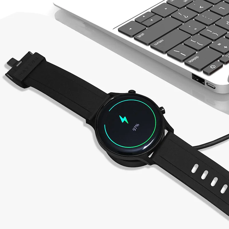 스마트 워치 독 충전기 어댑터 USB 충전 케이블 충전 코드 Xiaomi Youpin Haylou RS3 LS04 스포츠 스마트 워치 액세서리