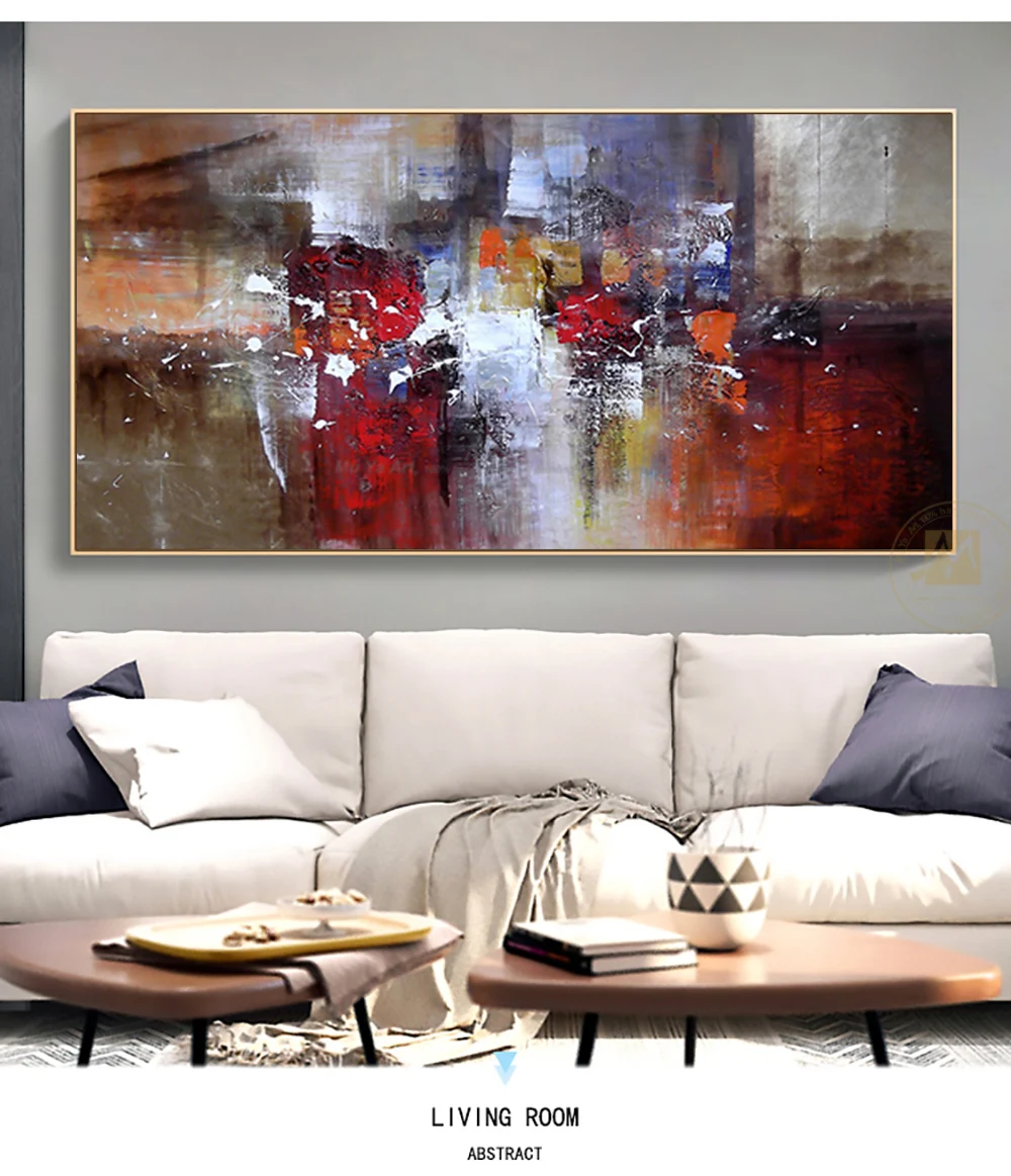 

Abstract Modern large canvas wall art huge handmade oil painting decorative canvas paintings for home decor office decoration