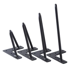 1 PC Metal Hairpin Table Desk Leg Iron Support Leg For Sofa Cabinet Chairs DIY Handcrafts Furniture Hardware Home Stuff