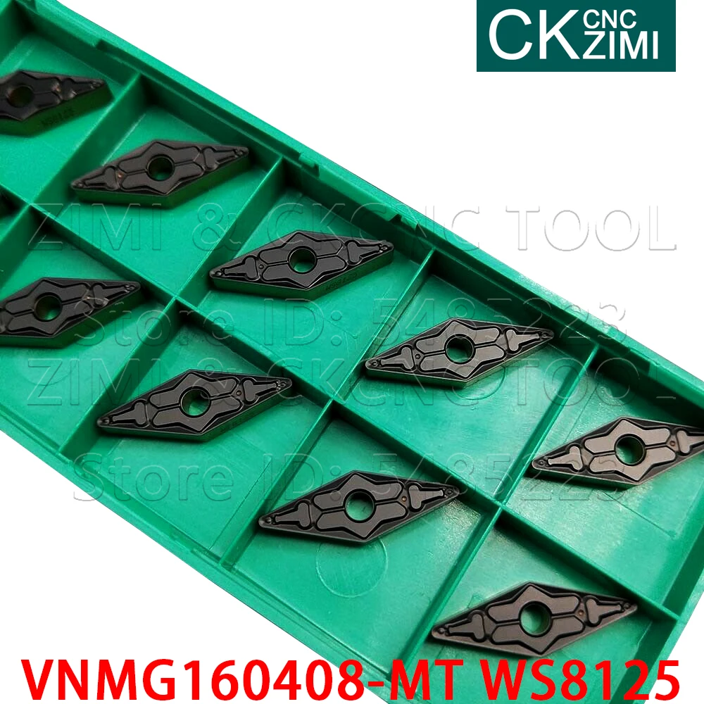 VNMG160408-MT WS8125 Carbide Turning Inserts CNC Lathe Blade Holder wood turning Insert Tool high quality VNMG 160408 for steel