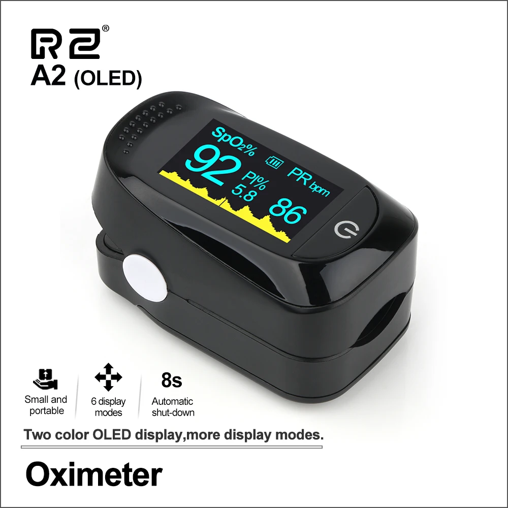 

Пульсоксиметр RZ на палец, портативный, насыщенный кислородом пульс