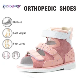 Princepard Orthopedic Kids Sandals for Boys Girls Summer Open Toe Corrective Arch Support Shoes Babies First Walk Thomas Sole