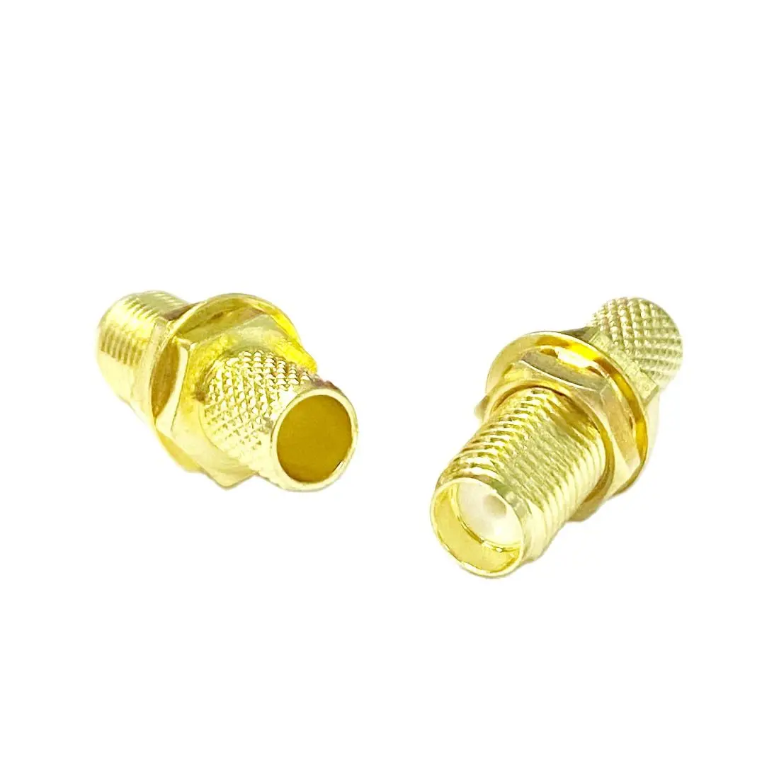 Novo rp sma crimp macho plugue fêmea jack rf conector reverso para lmr240 cabo atacado para wi-fi sem fio