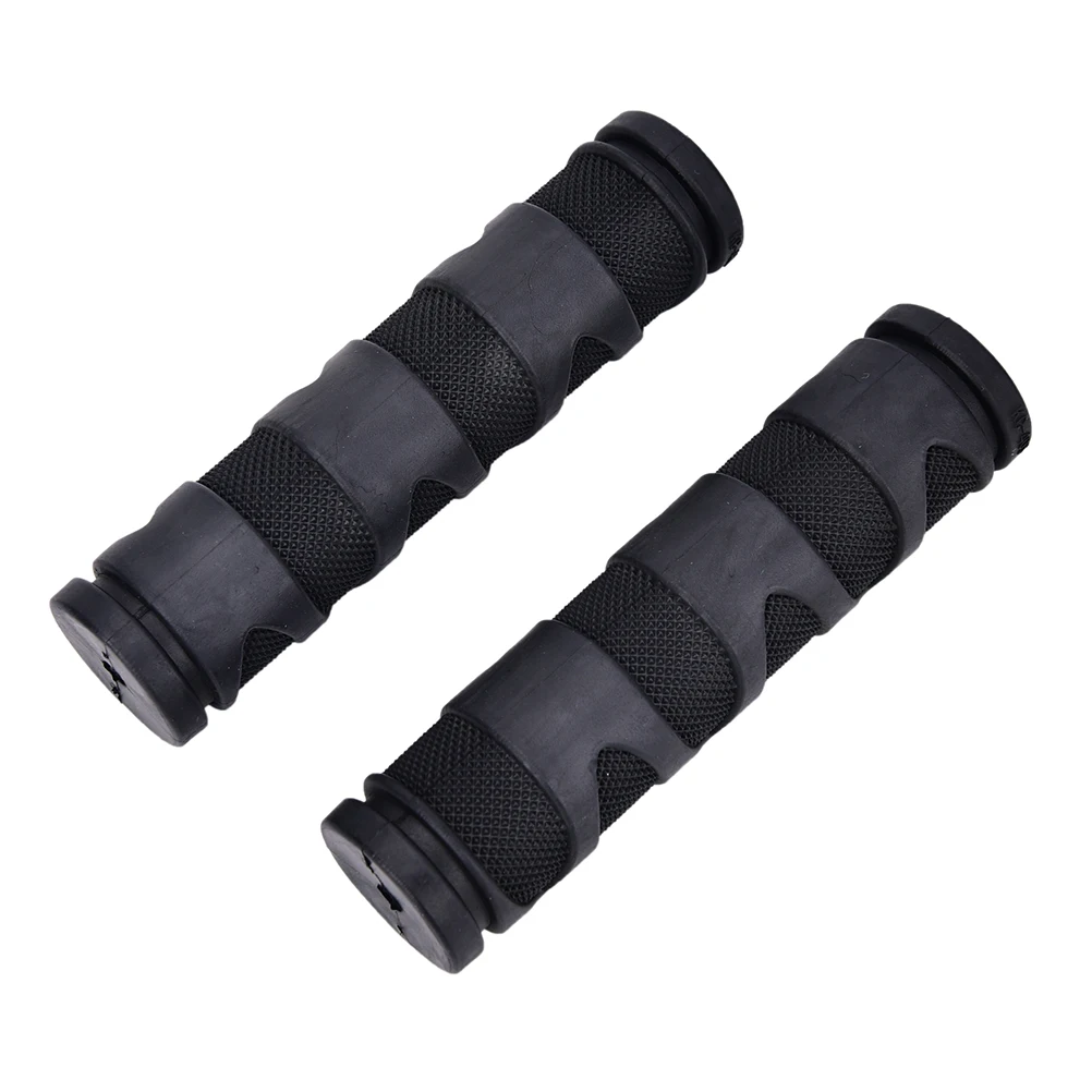 2Pcs BMX MTB Bicycle Rubber Grips Cycling Mountain Bicycle Scooter Bike Handle Bar Rubber Soft End Grip